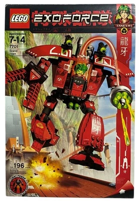 LEGO 7701 Exo-Force Grand Titan NEW SEALED w Box Creasing READ 2006 Retired Set - Image 1 of 4