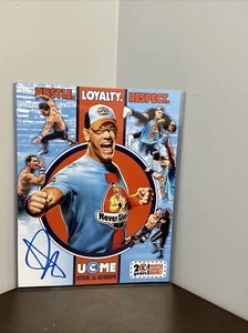 John Cena signed 11x14 Foto handsigniert Hustle Loyalty Respect WWE Authentic - Bild 1 von 1