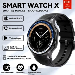 For OPPO Watch X Smart Watch 2024 New 4G Memory Music Video Bluetooth Call Water - Picture 1 of 22