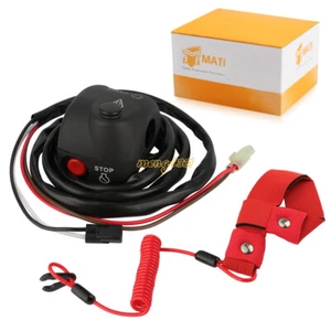 Handlebar Start Stop Switch Box w/Lanyard for Yamaha Waverunner Superjet 650 FX1 - Picture 1 of 13