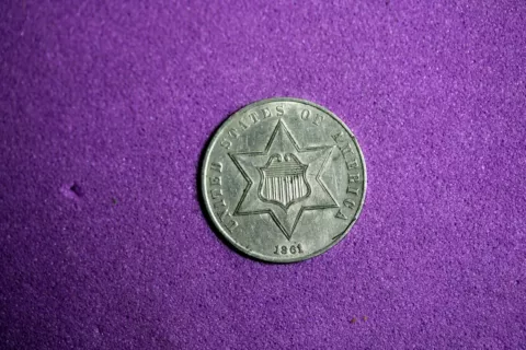 Estate Find 1861 - Three Cent!!!!  #J29353 Cover