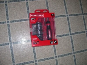 CRAFTSMAN CMHT68017 44-pc Magnetic Ratcheting Multi-bit Screwdriver Set New - Picture 1 of 2