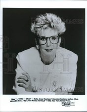 1990 Press Photo Sally Jessy Raphael, television host and author. - pip19909