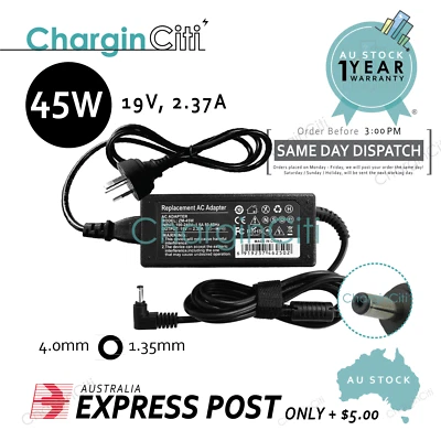 45W Power AC Adapter Charger for Asus VivoBook Flip TP412FA TP412F 4.0*1.35mm - image 1 of 4