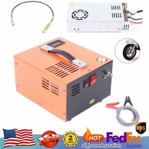 PCP Luftkompressor 110V/12V Pumpe 4500PSI 30Mpa 300Bar Hochdruck Luftgewehr 350W - Bild 1 von 17