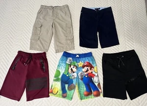 Lot of 5 Shorts Youth/Kids Super Mario Size M 10-12 - Picture 1 of 21