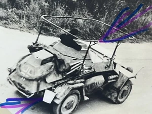 22w) Photo ww2 Panzerwagen Poland Polen Panzer Div. From Photo album - Picture 1 of 2