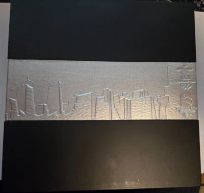 2010 Canada - Winter Olympics Silver - 5 Colored Coin & Stamp & Pins Set - Rare - Image 1 of 4