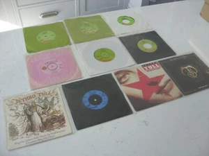 Jethro Tull Singles Collection Job Lot X 10 - Picture 1 of 12