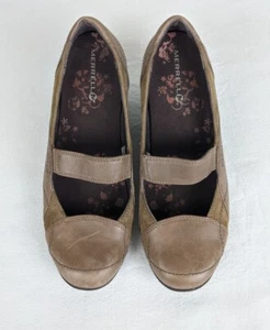 Merrell Mary Janes Clogs Size 7.5 J46206 Pumps Leather Wedge Women's Orchid Tan - Picture 1 of 11