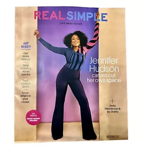 Real Simple Magazine September 2023 Jennifer Hudson Carves Out Her Own Space - Picture 1 of 1