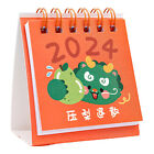 Student Desk Calendar Decoration Desk Calendar 2024 Mini Desk Calendar