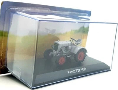 Hachette 1/43 Scale Model Tractor HL48 - 1939 Fendt F22 - Grey - Image 1 of 4