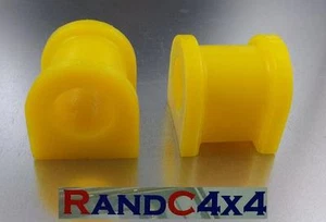 ANR3305 PY YEL Range Rover P38 - Front Anti roll Bar Poly Polyurethane Bush Set - Picture 1 of 1