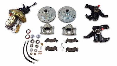 Chevrolet c10 camioneta freno de disco delantero conversión 5 tacos husillos 67-70 Foto 1 de 4