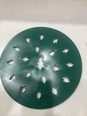 Cortador y decorador de pasteles navideños vintage árboles de Navidad Foto 1 de 3