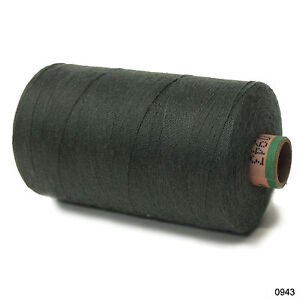 Amann 100% Polyester Core-Spun Sewing Thread Sabac 80 1000M Color 943 Camo Green