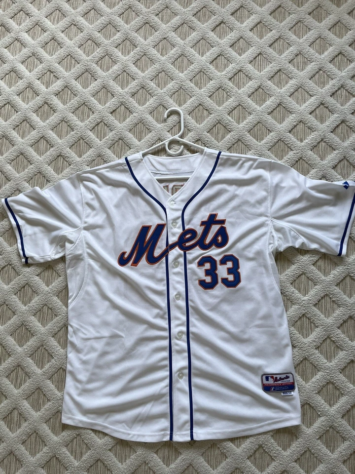 New York Mets Matt Harvey Talla 52/Grande Blanco Foto 1 de 3