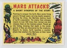 1994 Topps Mars Attacks! Archives Checklist #55 0f9x