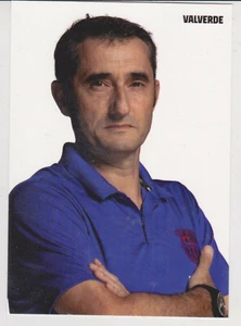 AUTOGRAMMKARTE / AUTOGRAPHCARD Ernesto Valverde FC Barcelona - Imagen 1 de 1
