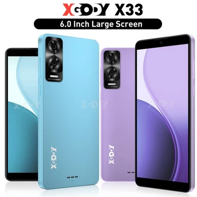 6" Smartphone Android 15 Handy Ohne Vertrag 2*SIM Octa-Core 7GB+32GB 4G GPS  Neu - Bild 1 von 4