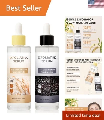 Ampolla de arroz Peel Shot Glow Duo - Sueros para iluminar, exfoliar y moi... Foto 1 de 4