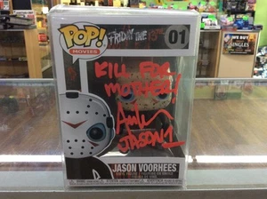 Ari Lehman firmado Jason Voorhees Friday the 13th Funko POP! #01 JSA inscrito - Imagen 1 de 4