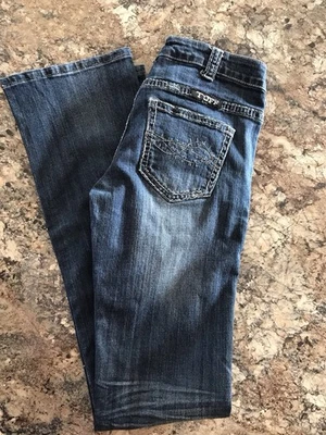 Cowgirl Tuff Midnight Jewel Women’s Jeans 27 Xlong - Image 1 of 4