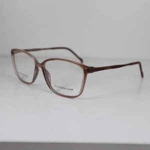 Stepper SI-30231 F110 Braun Vollrand Titan Brille Brillengestell 54-14-135mm - Bild 1 von 9