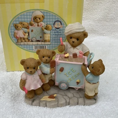 Cherished Teddies - Molly, Max, Matthew and Michael - Members Only Bear - CT073 - Bild 1 von 4