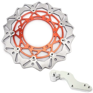 320mm Front Brake Disc Rotor Bracket For HUSABERG FE FC FS EXC SX MX SXF 125-660 - Picture 1 of 9