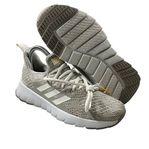 Adidas Asweego Damen grau weiß Strick Turnschuhe Größe 6,5 - Bild 1 von 6