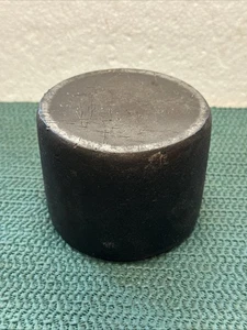 Blocco panca acciaio tondo VINTAGE incudine gioielliere fabbro armaiolo 10 libbre 3,5" superiore - Foto 1 di 9