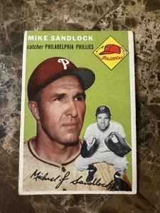 1954 Topps - Mike Sandlock #104 - Picture 1 of 3
