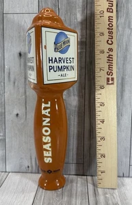 Blue Moon Seasonal HARVEST PUMPKIN ALE Beer Keg Tap Handle 3 Sided 10"  - Picture 1 of 5