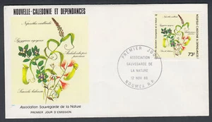 Nueva Caledonia SPD FDC Yvert 527 - 1982 Matasello Flora - Imagen 1 de 1