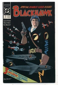 Blackhawk comics # 7 (1989) Autographed by Artist Grant Meihm - Picture 1 of 2