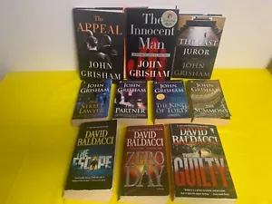 7 John Grishman (HB/PB) und 3 David Baldacci (PB) - (10) - Bild 1 von 11