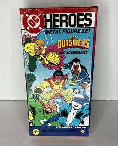 Vintage Grenadier DC Heroes The Outsiders and Adversaries Metal Figure Set