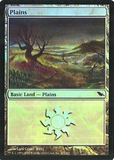 MTG - Shadowmoor - Plains #283 - Foil - Various conditions