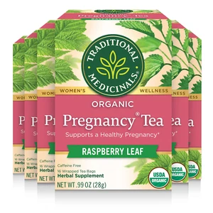 Traditional Medicinals Tea, Organic Pregnancy Tea, Supports a Healthy Pregnancy, - Picture 1 of 12