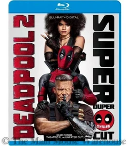 Marvel Deadpool 2 Super Duper Cut Theatrical and Extended Blu-ray & Digital Code - Picture 1 of 1