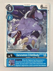 Digimon X Record Garurumon (X Antibody) BT9-024 C NM/M - Picture 1 of 1