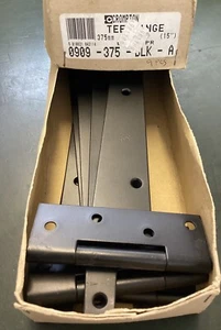 Crompton Tee Hinge 375mm (15”) In Black 9 Pcs - Picture 1 of 5