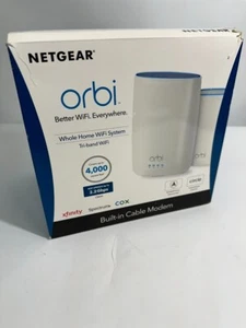 NETGEAR Orbi Tri-Band Whole Home Mesh WiFi System RBK30 - Picture 1 of 6