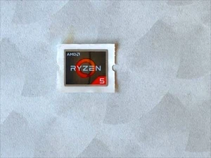 AMD Ryzen 5 Sticker NEU Modding PC Case Gehäuse Aufkleber - Bild 1 von 1