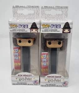 Funko Pop Harry Potter Hermione Granger & Ron Weasley Candy Pez Pack Of 2 IOB - Picture 1 of 13