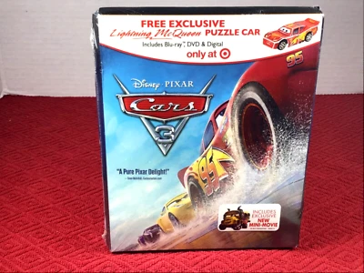 Disney Pixar's Cars 3 Blu-ray/DVD. Widescreen. New. Fast Shipping - Image 1 of 4