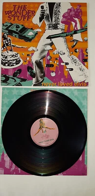 THE WONDER STUFF never loved elvis LP Polydor 1991 - Photo 1/2