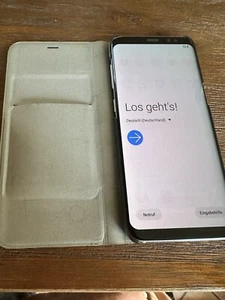 Smartphone Samsung Galaxy S8 sSilber  G950 - Bild 1 von 9